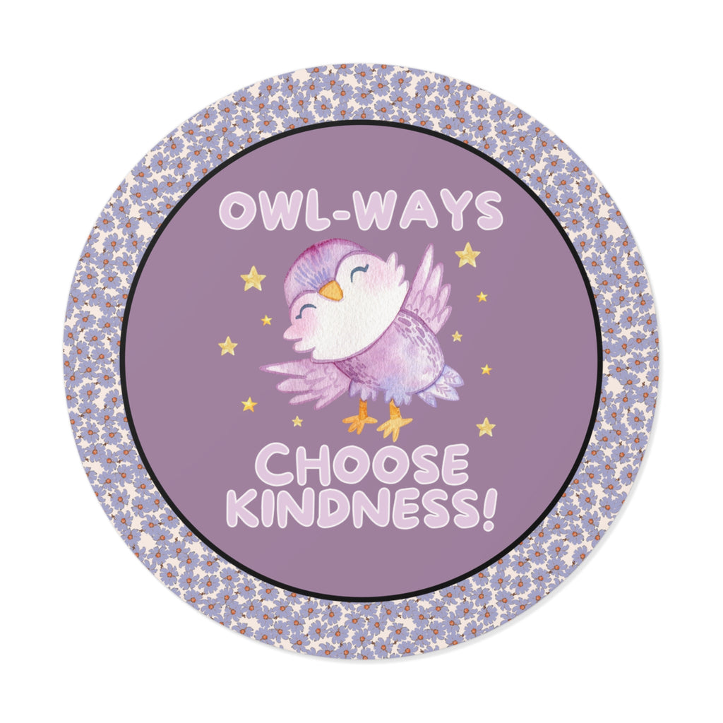 Cute School Teacher Gift School Librarian Sticker for Friend Who Loves Owls: Owl - Ways Choose Kindness! Positive Affirmation Gift for Teacher - Opal and June