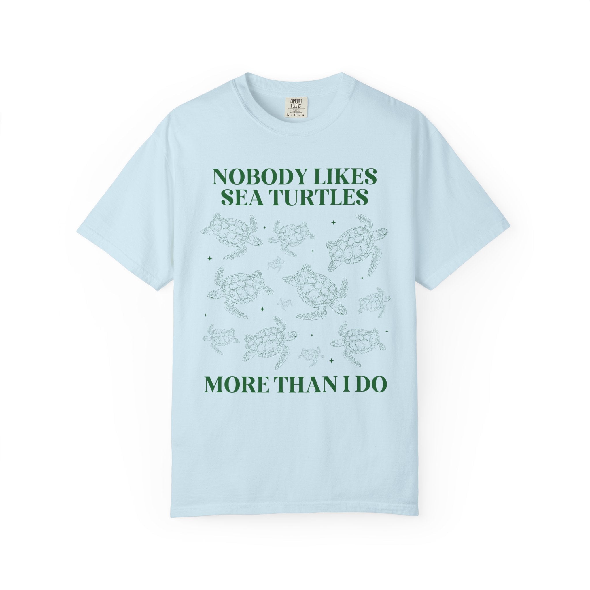 Cute Sea Turtle Tee Shirt for Marine Biologist or Science Major Who Loves the Beach, Funny Saying Animal Lover Tee, Sister Who Loves Turtles - Opal and June