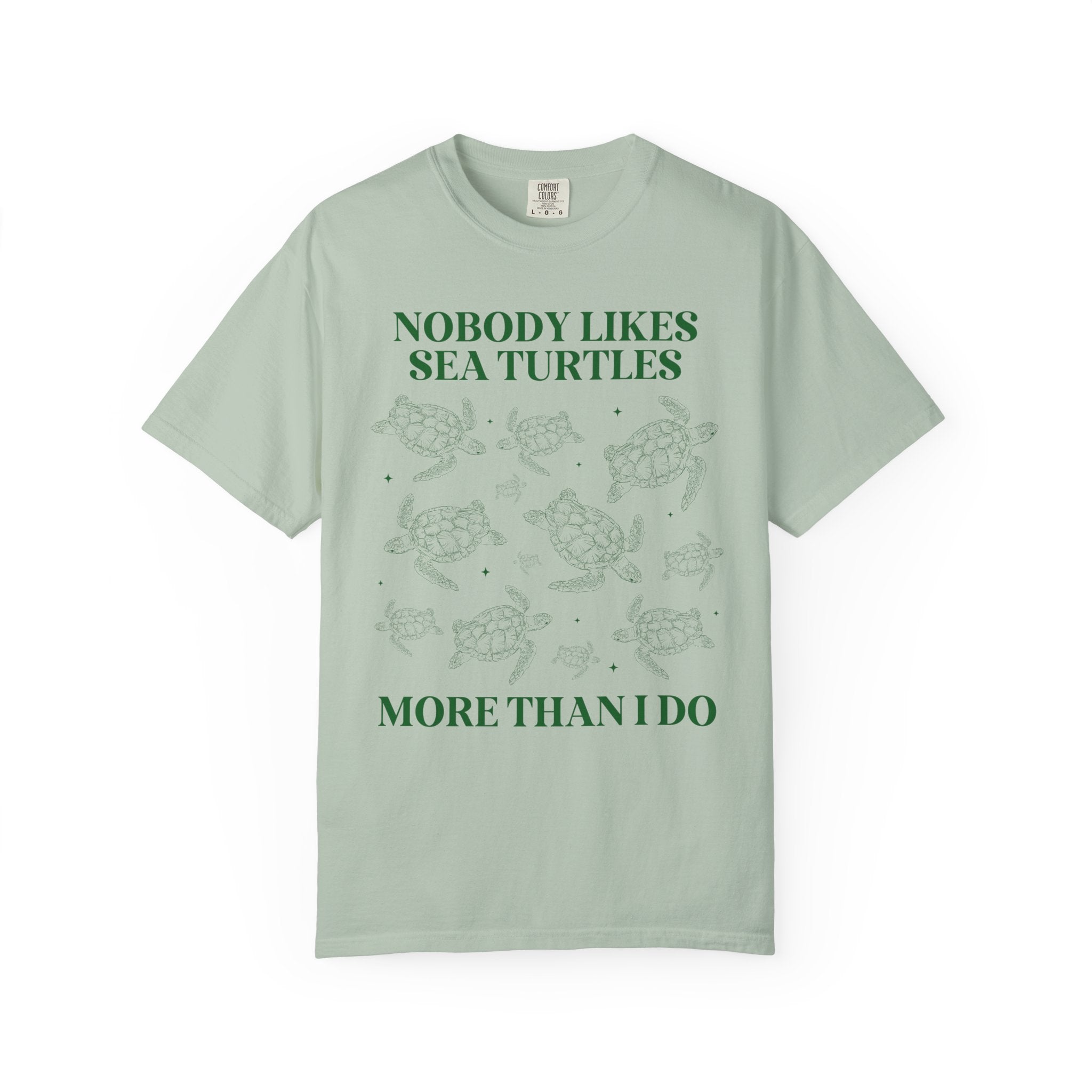 Cute Sea Turtle Tee Shirt for Marine Biologist or Science Major Who Loves the Beach, Funny Saying Animal Lover Tee, Sister Who Loves Turtles - Opal and June