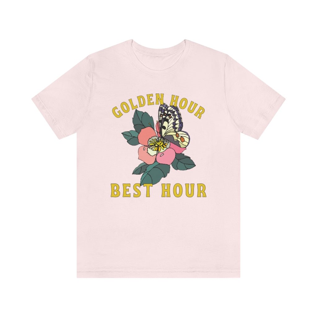 Cute Shirt for Wedding Photographer: Golden Hour Best Hour - Opal and June