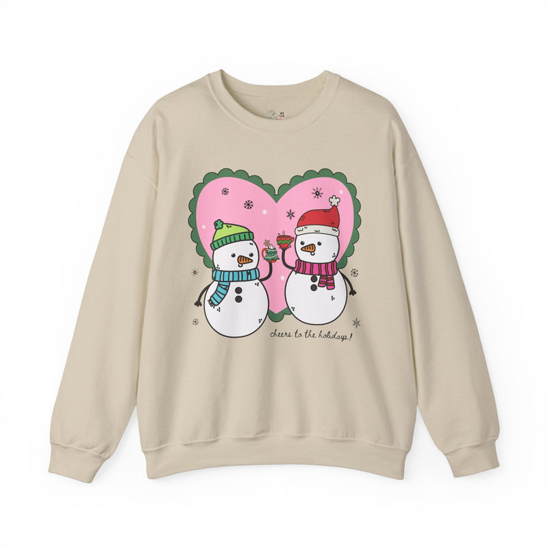 Cute Snowman Sweatshirt for Christmas - Opal and June