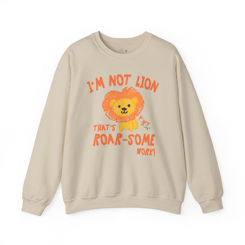 Cute Testing Day Sweatshirt for Third Grade Teacher Who Loves Lions, Funny Saying Animal Lover Crewnecl Testing Day Matching Teacher Shirt - Opal and June