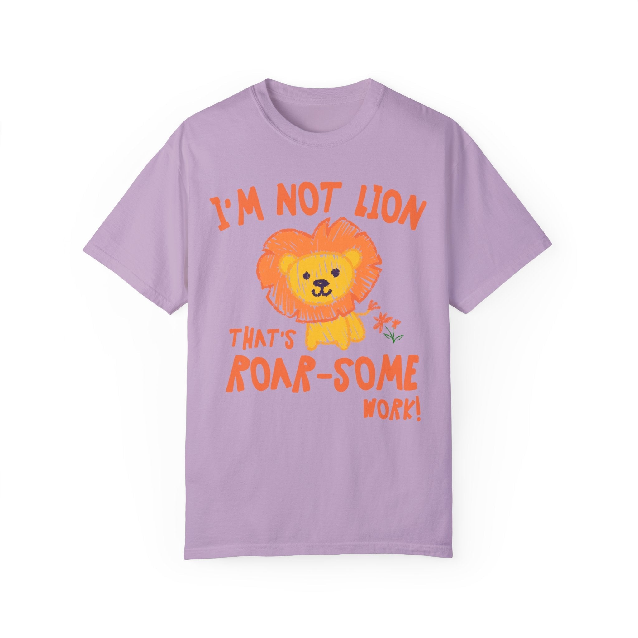 Cute Testing Day Tee Shirt for Second Grade Teacher Who Loves Lions, Funny Saying Animal Lover T-Shirt for Testing Day, Matching Teacher Tee - Opal and June