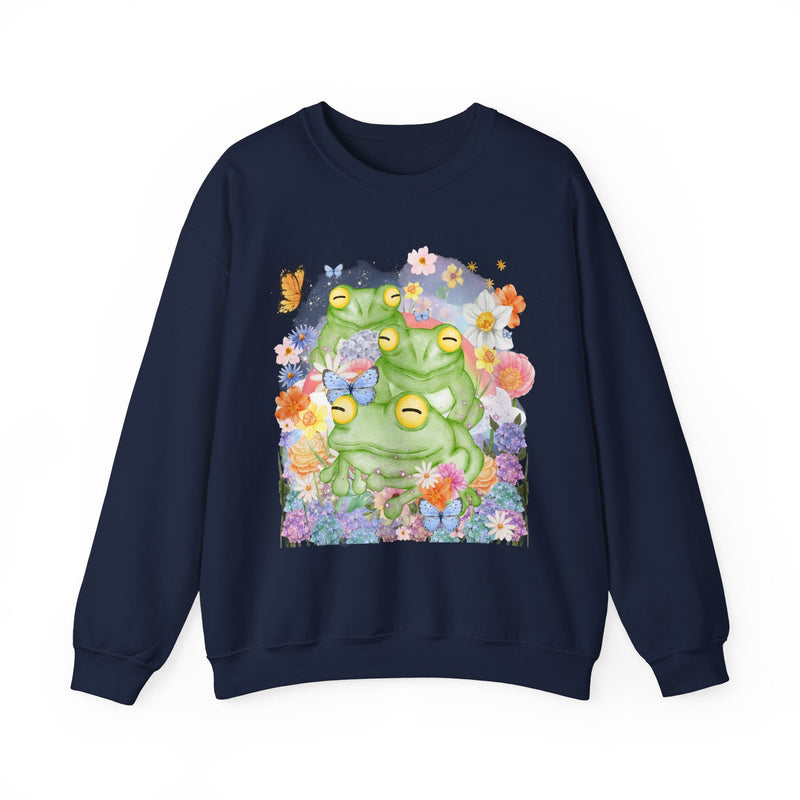 Cutie Nostalgic Frog Sweatshirt - Opal and June