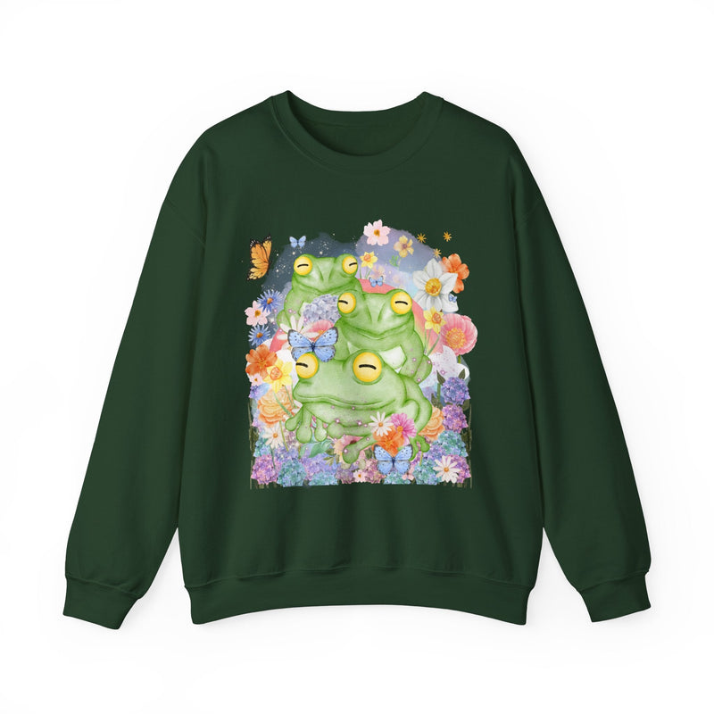 Cutie Nostalgic Frog Sweatshirt - Opal and June