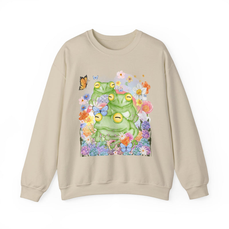 Cutie Nostalgic Frog Sweatshirt - Opal and June