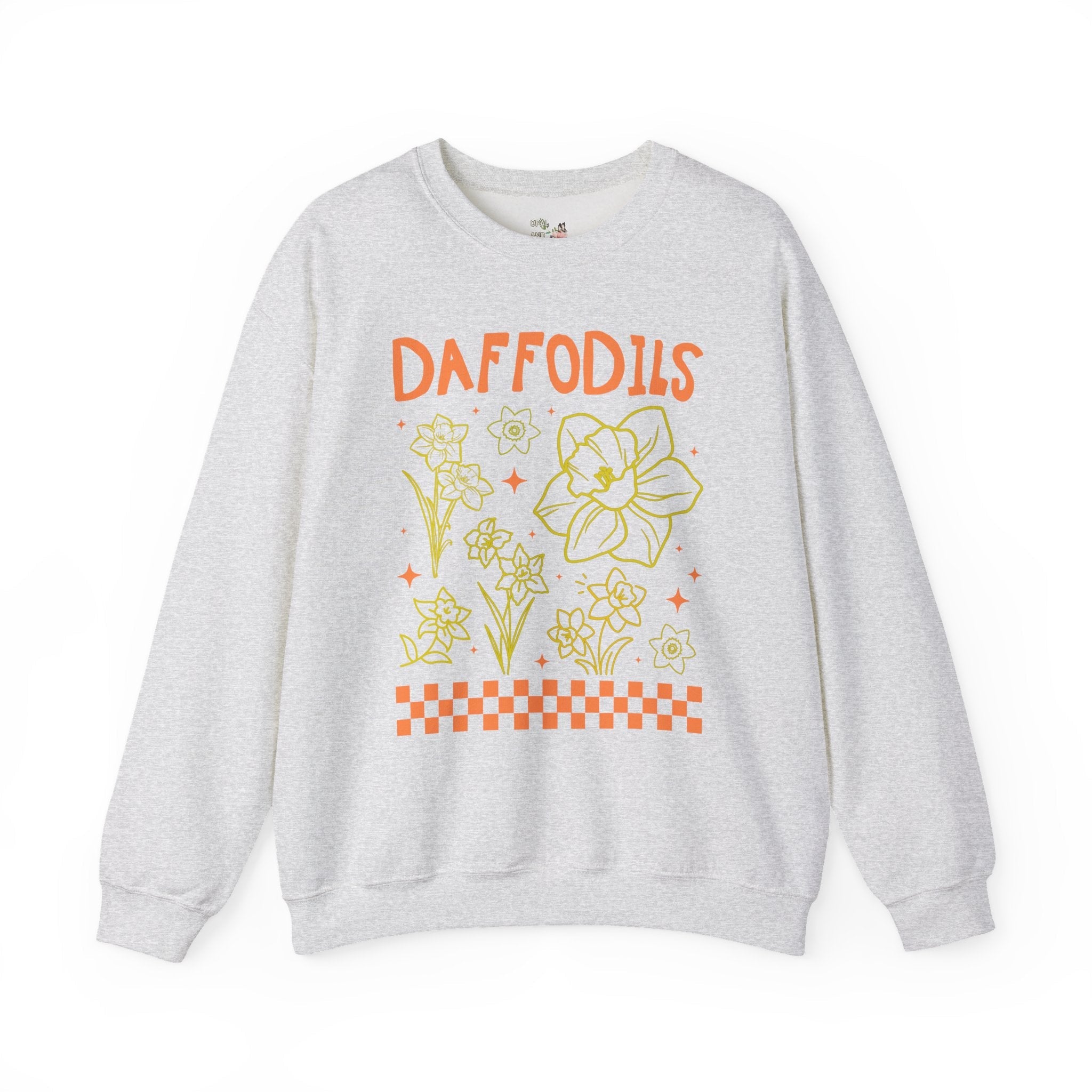 Daffodil Flower Sweatshirt - Opal and June