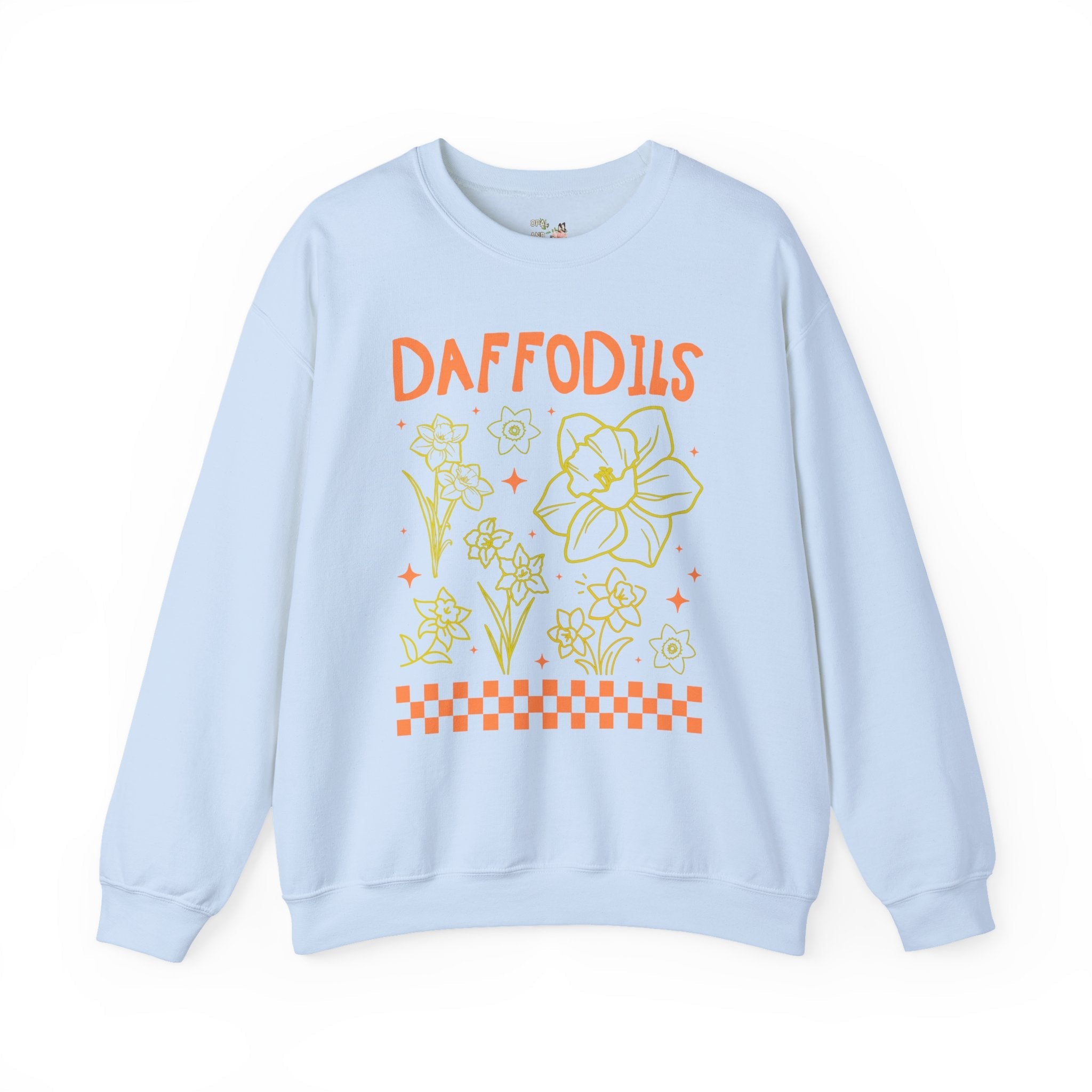 Daffodil Flower Sweatshirt - Opal and June
