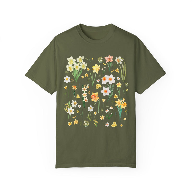 Daffodil Flower T-Shirt for Mom - Opal and June