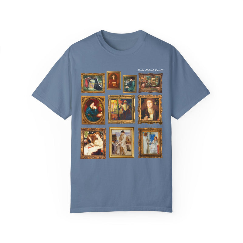 Dante Gabriel Rossetti Art History Tee Shirt: Pre - Raphaelite Brotherhood European Art Movement, Art Professor Gift, Humanities Major Tee - Opal and June