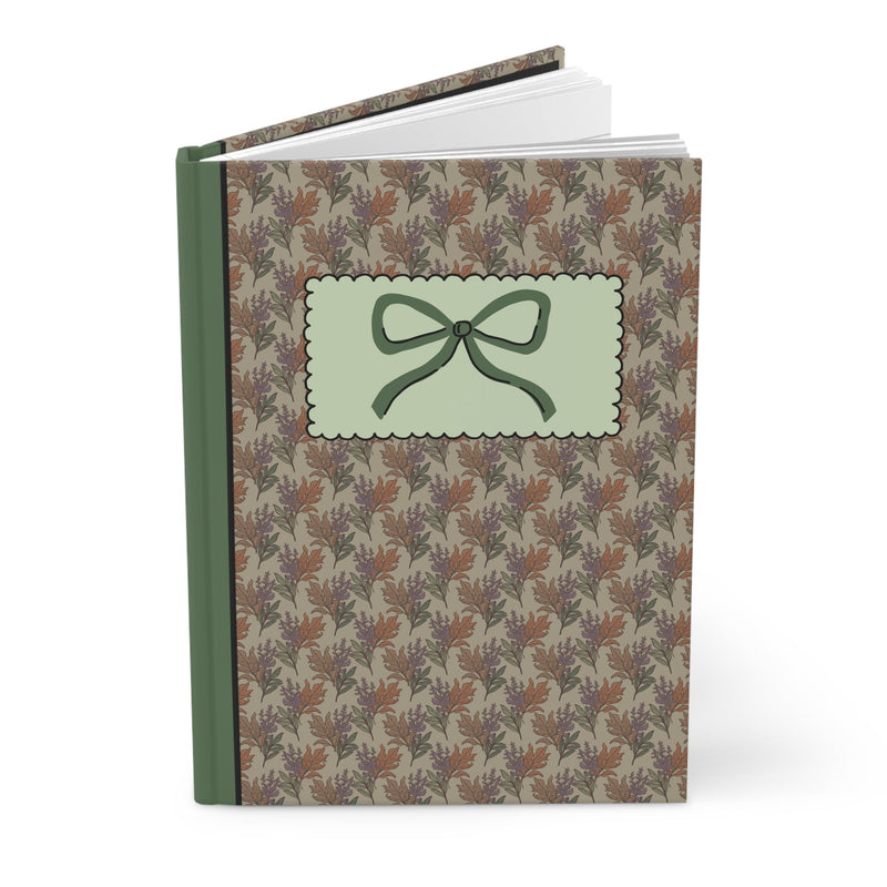 Dark Cottagecore Journal with Bow - Opal and June