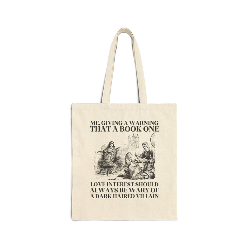 Dark Haired Villain Tote - Opal and June