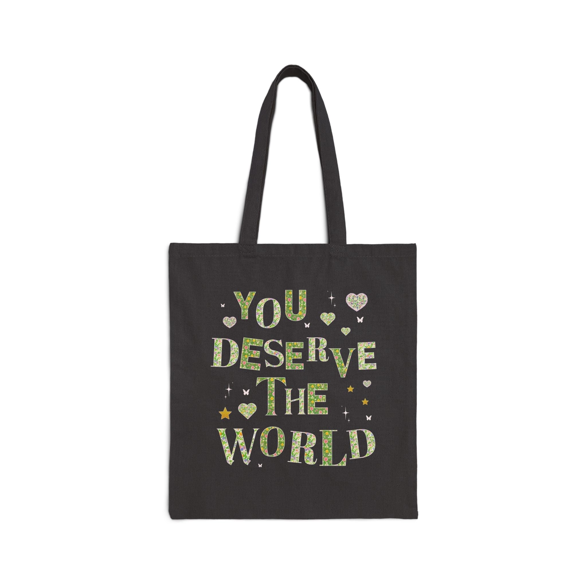 Deserve the World Tote - Opal and June