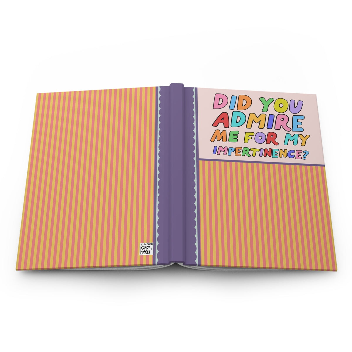 Did You Admire Me for My Impertinence? Pride and Prejudice Jane Austen Notebook for Classic Literature Bookworm, 19th Century Book Lover Journal - Opal and June