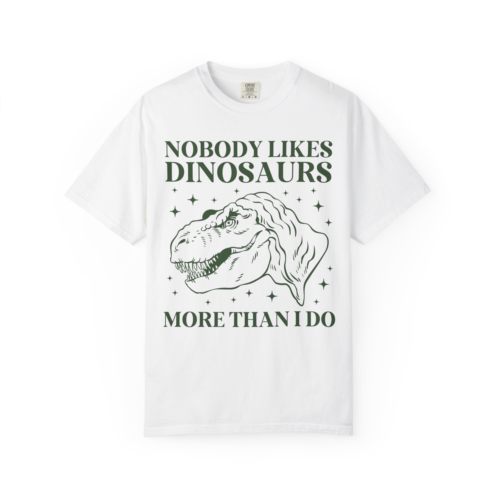 Dinosaur Birthday Gift, Dinosaur Lover, Paleontologist Who Loves TRex Dinosaurs: Nobody Likes Dinosaurs More Than I Do, Science Teacher Gift - Opal and June
