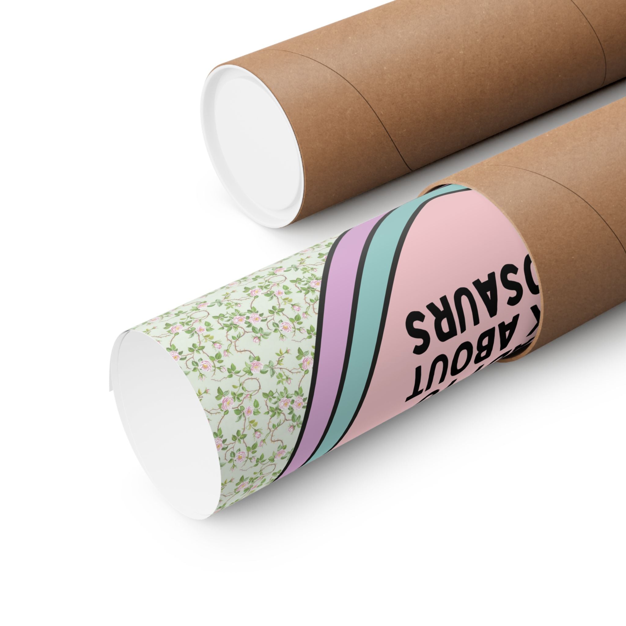 Dinosaur Lover Poster Print for Paleontologist, Sister Who Loves Dinosaurs: Hope You're Ready to Talk About Dinosaurs, Science Teacher Gift - Opal and June