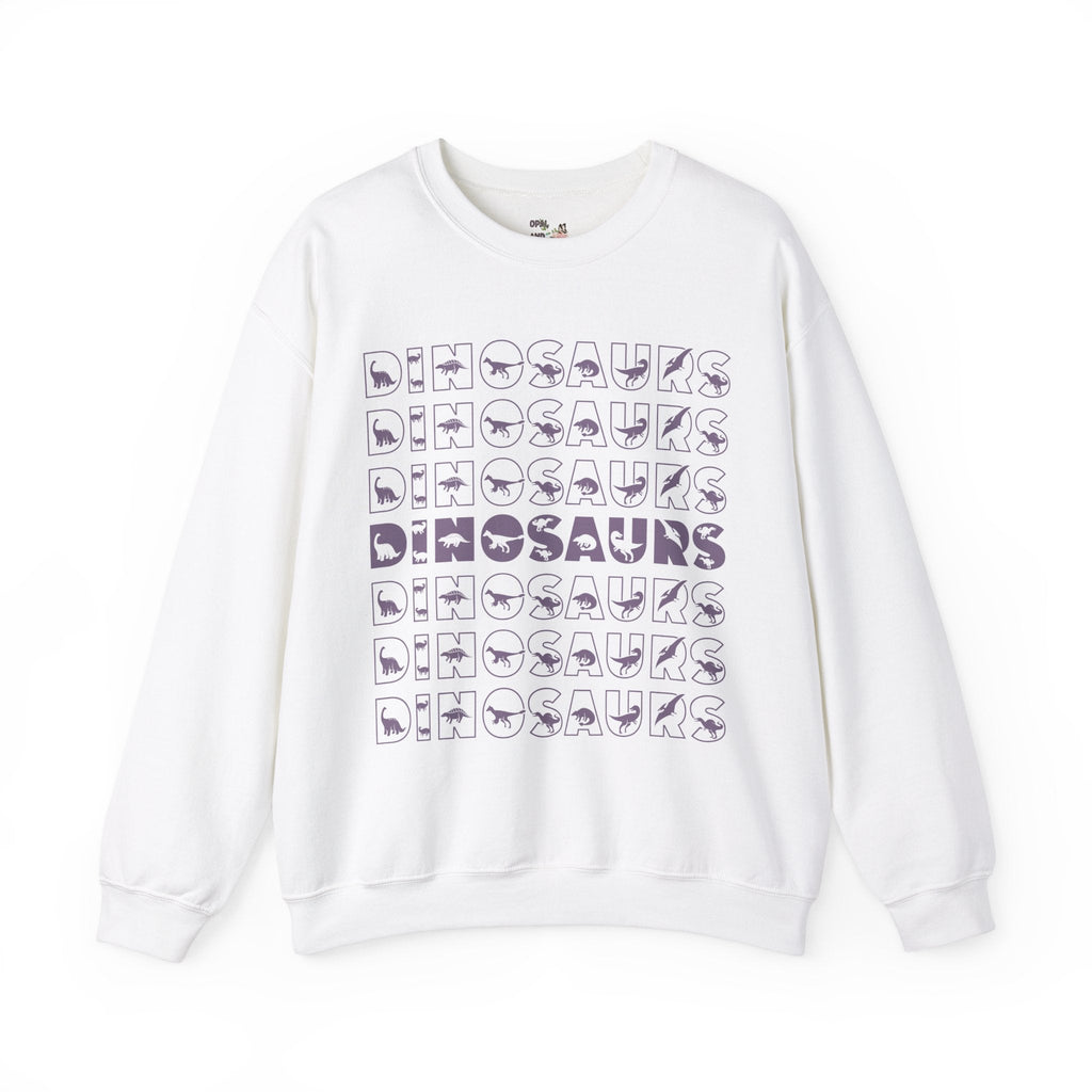 Dinosaur Sweatshirt: Cute Shirt for Dino Lover | Paleontology Sweatshirt, Science Teacher Sweatshirt, Earth Science, Dinosaur Gift Idea - Opal and June