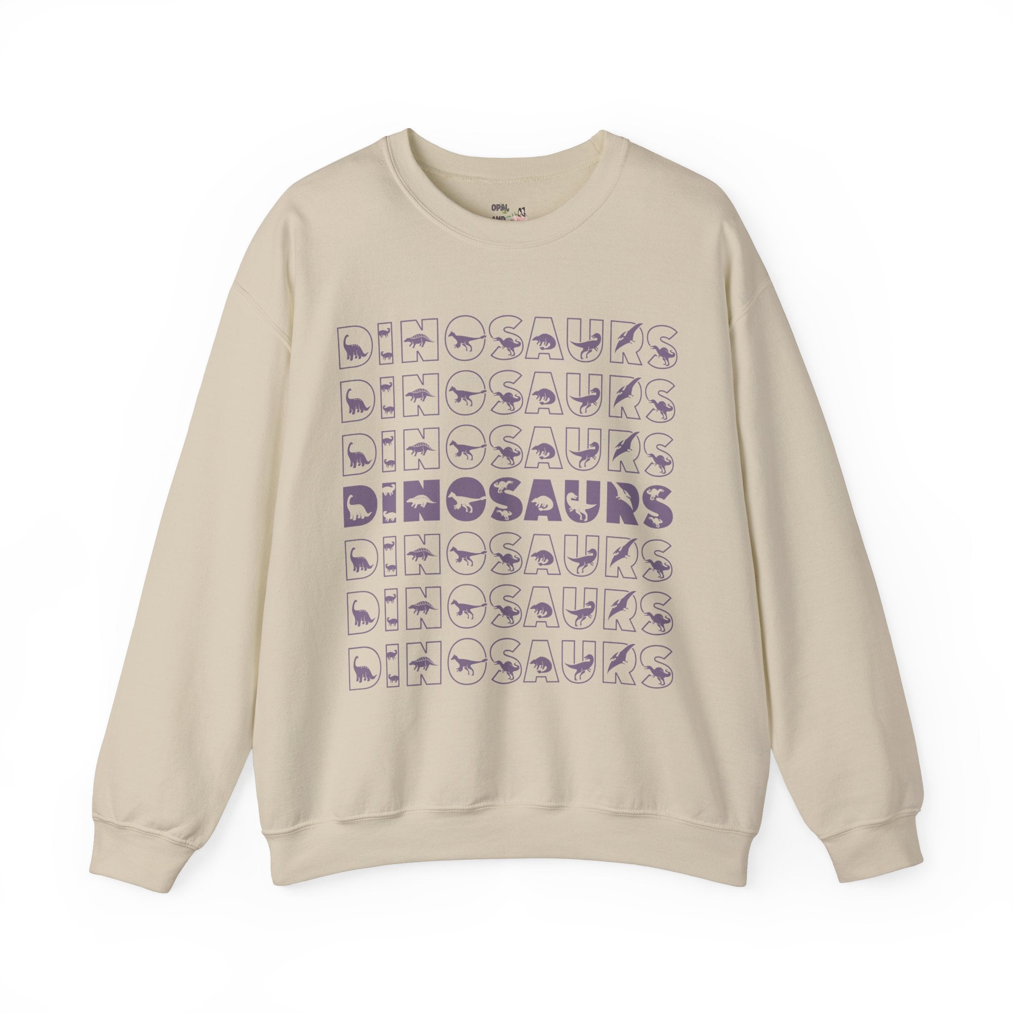 Dinosaur Sweatshirt: Cute Shirt for Dino Lover | Paleontology Sweatshirt, Science Teacher Sweatshirt, Earth Science, Dinosaur Gift Idea - Opal and June