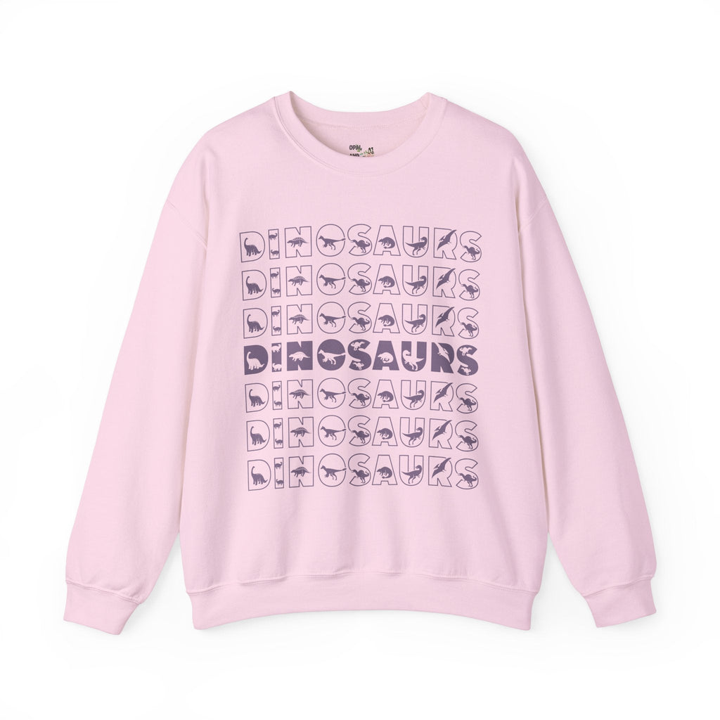 Dinosaur Sweatshirt: Cute Shirt for Dino Lover | Paleontology Sweatshirt, Science Teacher Sweatshirt, Earth Science, Dinosaur Gift Idea - Opal and June