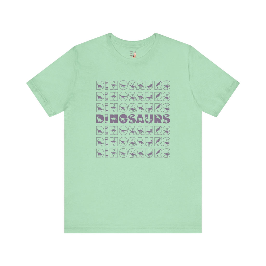 Dinosaur Tee for Science Teacher - Opal and June