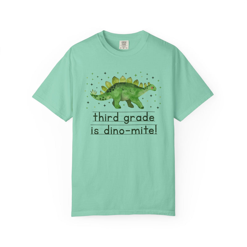 Dinosaur Third Grade Tee - Opal and June