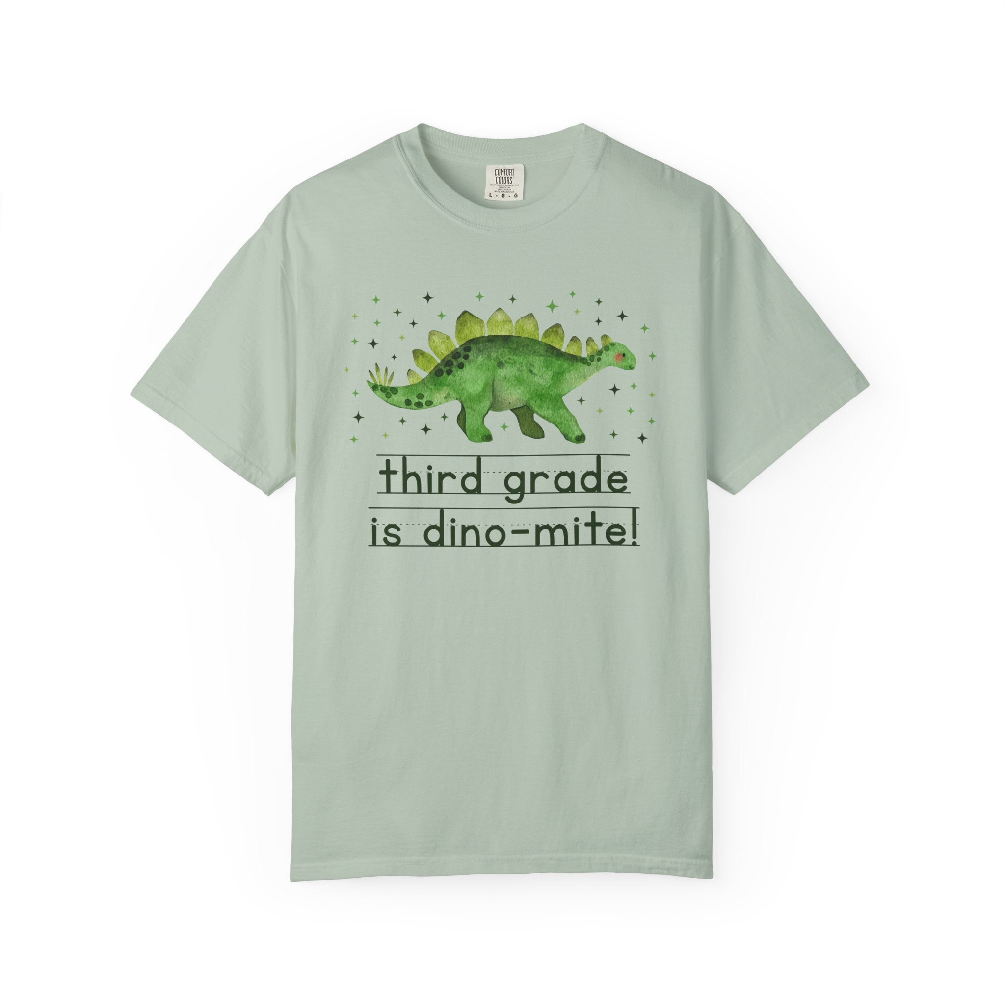 Dinosaur Third Grade Tee - Opal and June