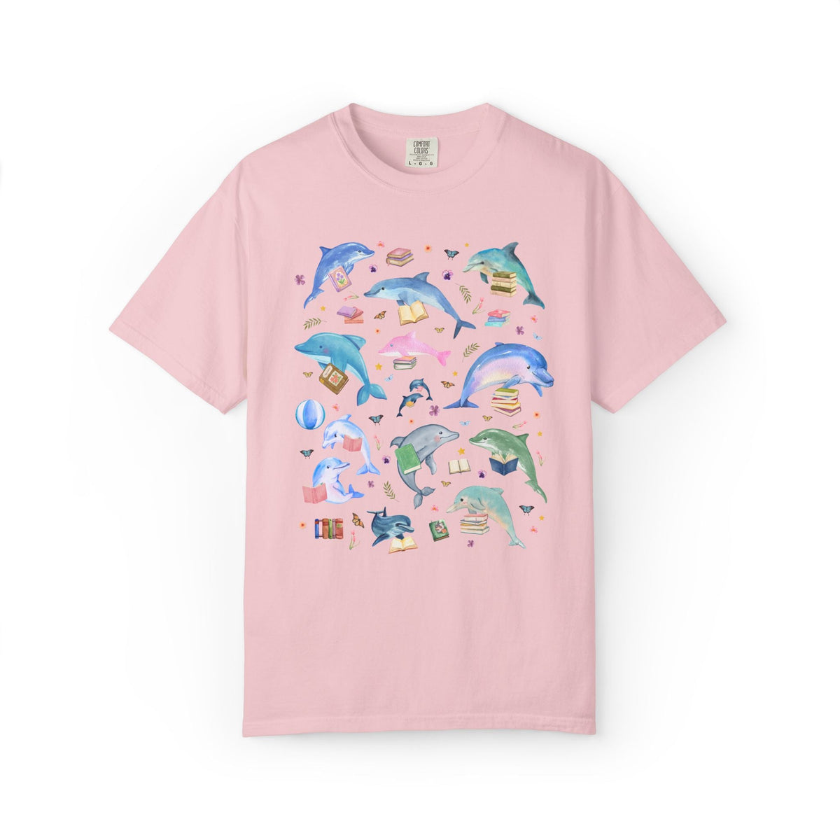 Dolphins with Books - Opal and June