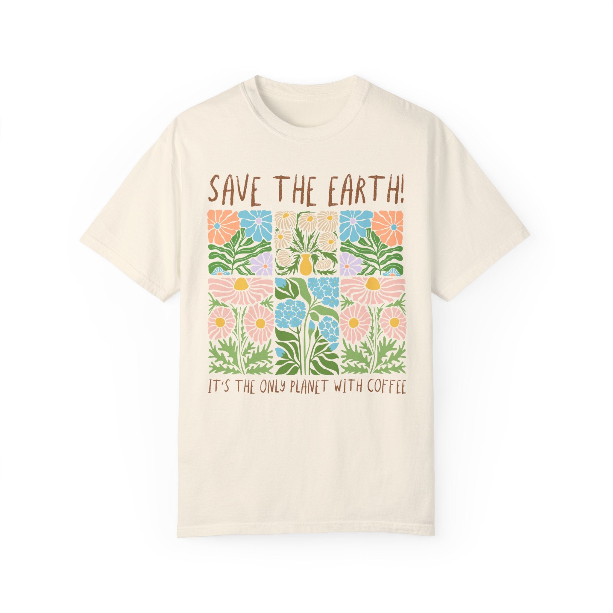 Earth Day Coffee Lover T-Shirt - Opal and June