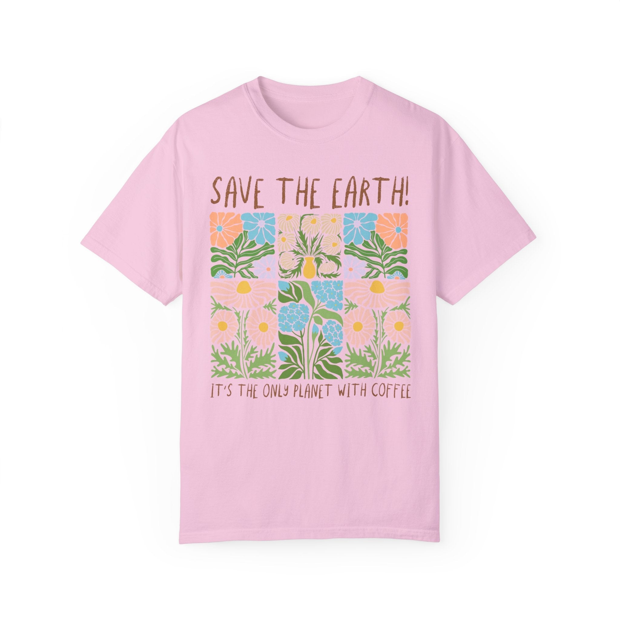 Earth Day Coffee Lover T-Shirt - Opal and June