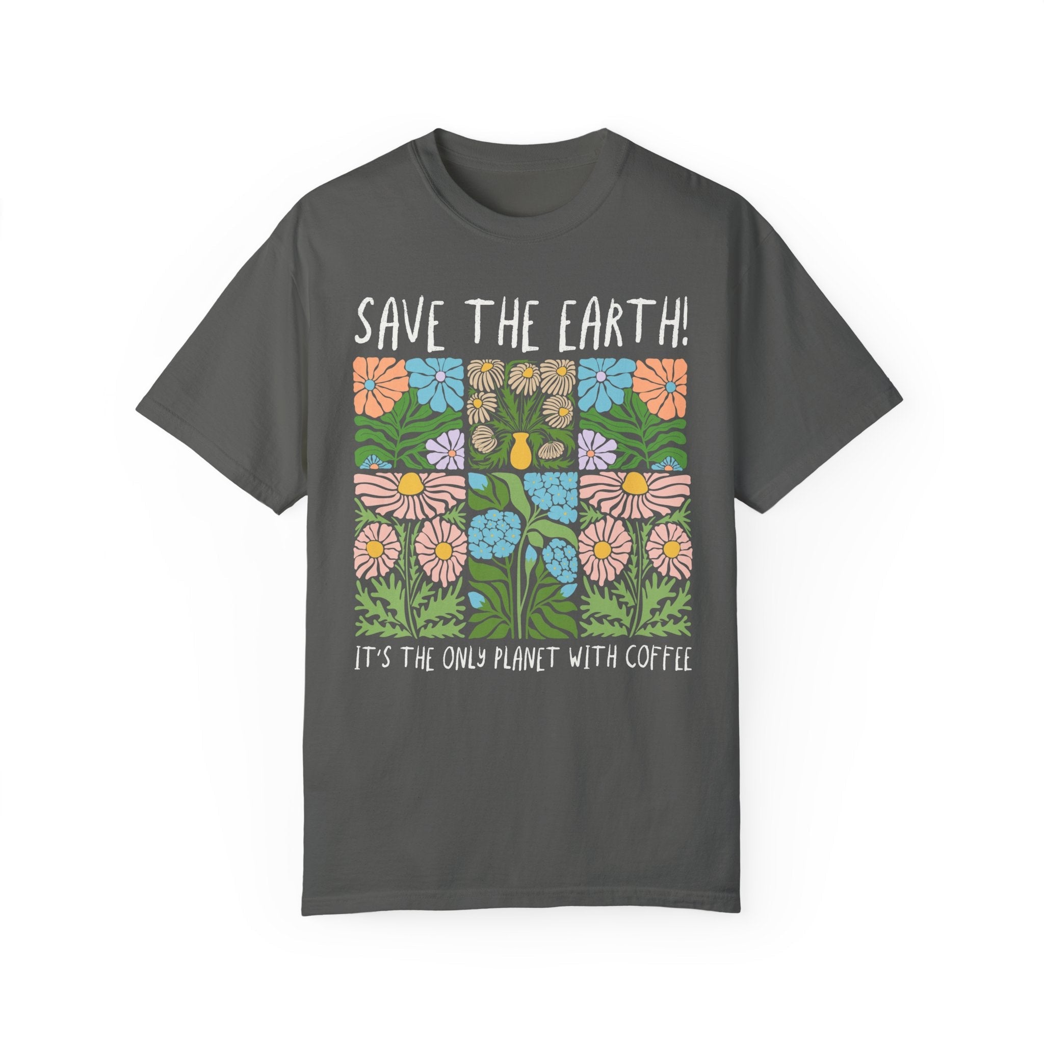 Earth Day Coffee Lover T-Shirt - Opal and June