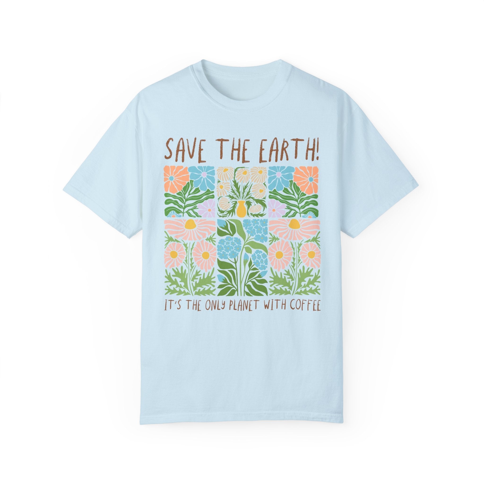 Earth Day Coffee Lover T-Shirt - Opal and June