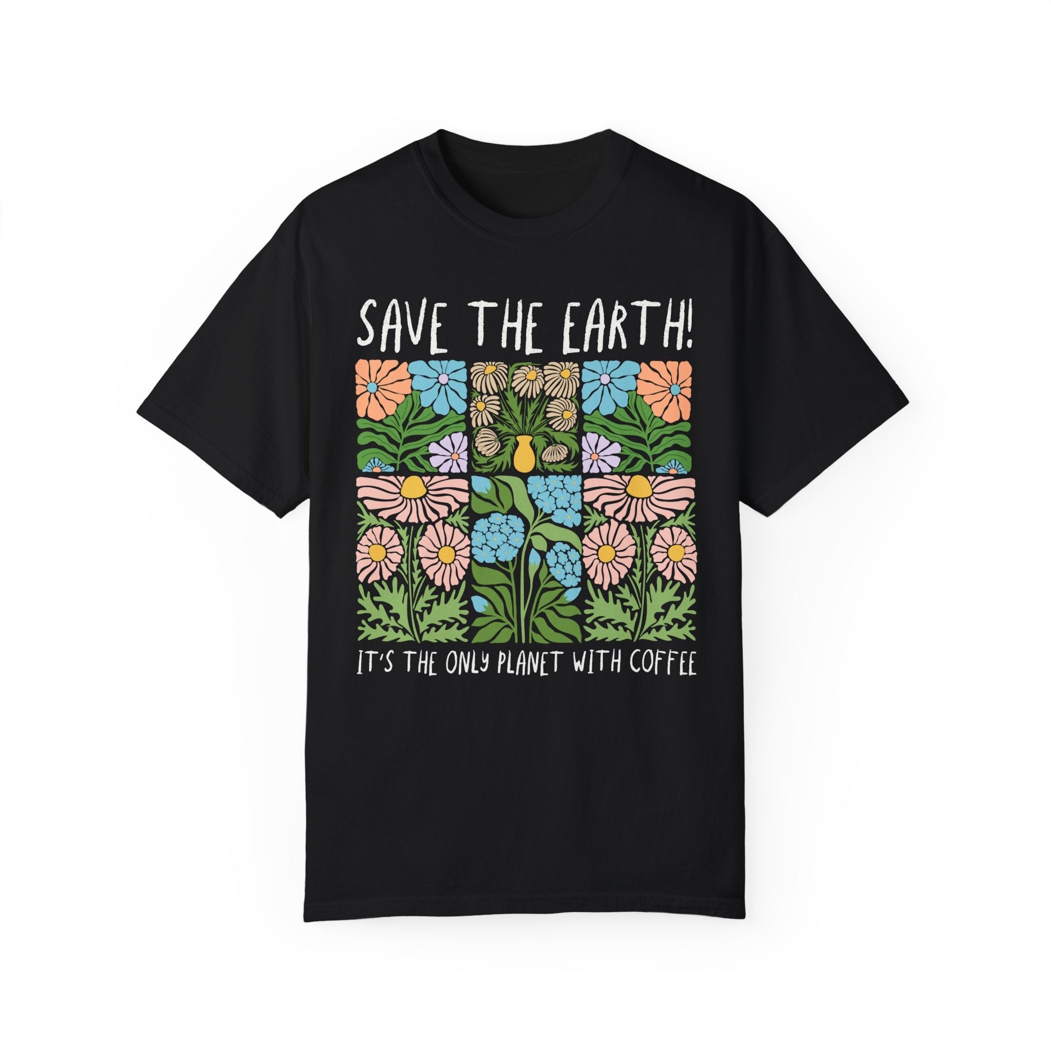 Earth Day Coffee Lover T-Shirt - Opal and June