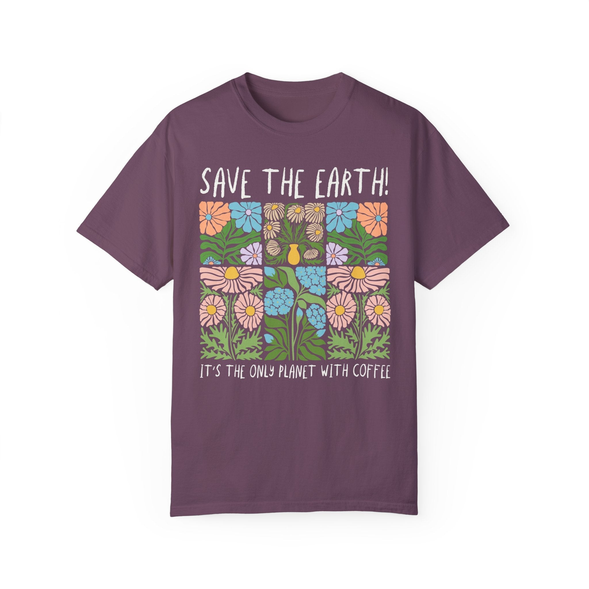 Earth Day Coffee Lover T-Shirt - Opal and June