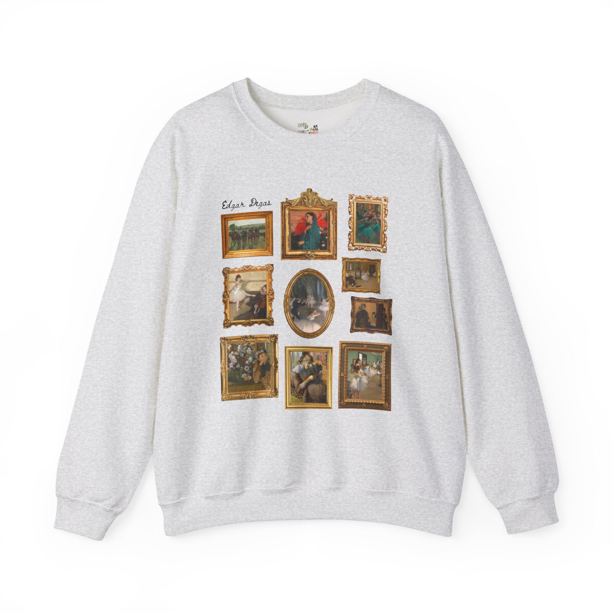 Edgar Degas Art History Sweatshirt: 19th Century French Impressionist Humanities Major Gift, Ballerina Dancer or Historian, Famous Paintings - Opal and June