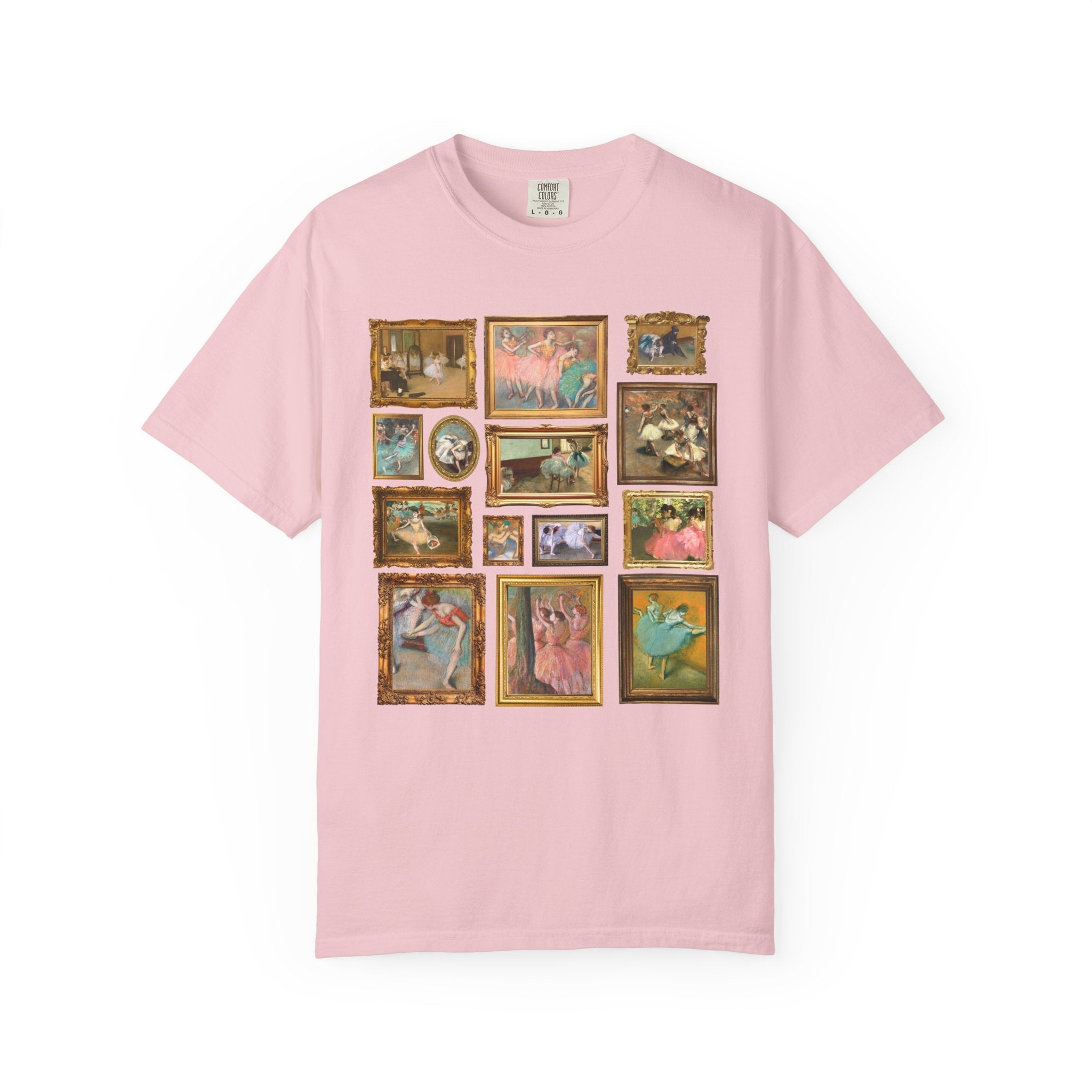 Edgar Degas Ballerina Paintings - Opal and June