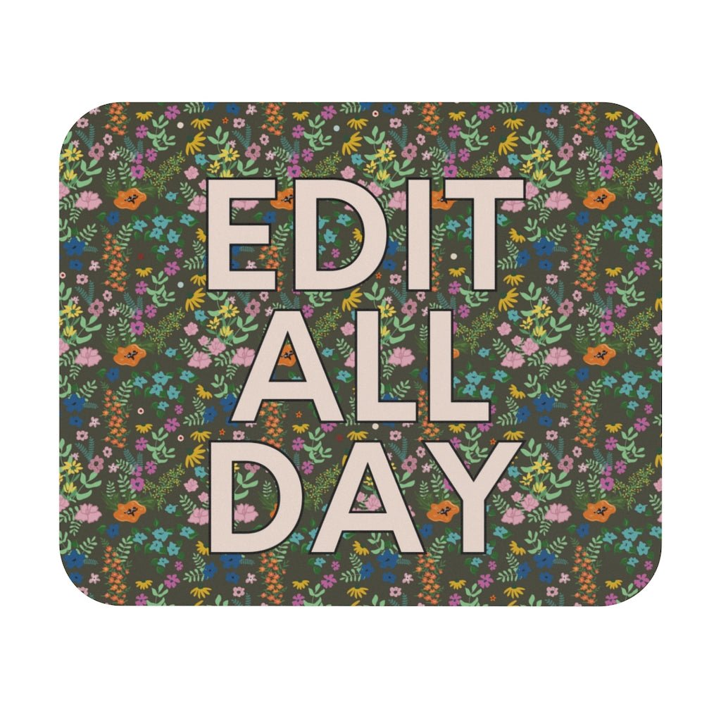 Edit All Day: Vintage Inspired Mousepad for Photographer - Opal and June