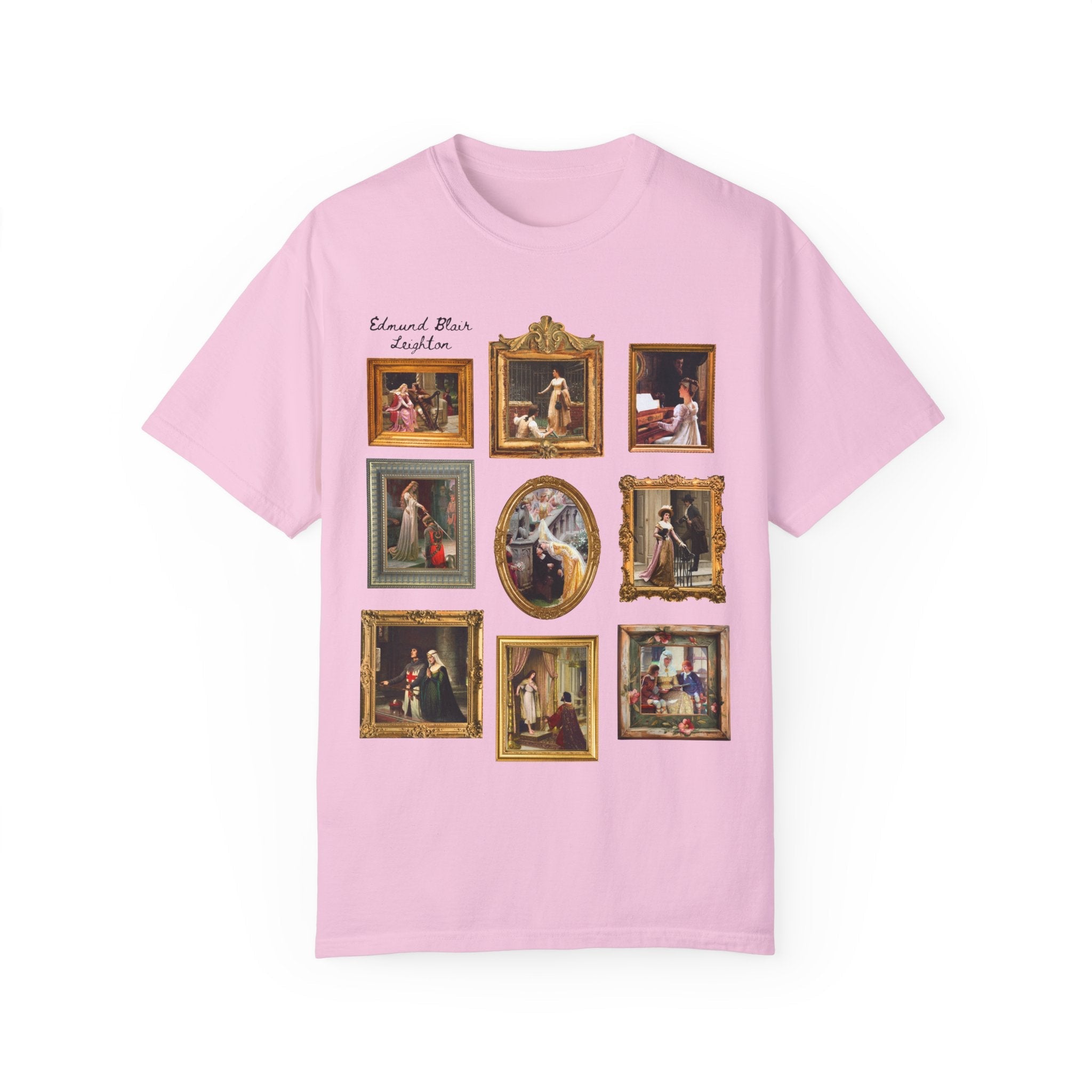 Edmund Blair Leighton Famous Paintings Shirt: 19th Century Art History, Pre - Raphaelite Art Movement, European History Humanities Major Gift - Opal and June