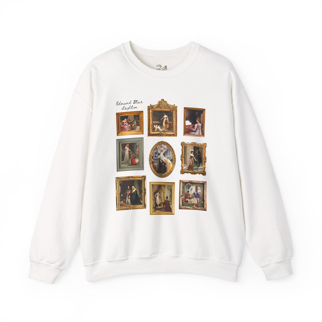 Edmund Blair Leighton Famous Paintings Sweatshirt: 19th Century Art History, Pre - Raphaelite Art Movement, European History Humanities Major - Opal and June