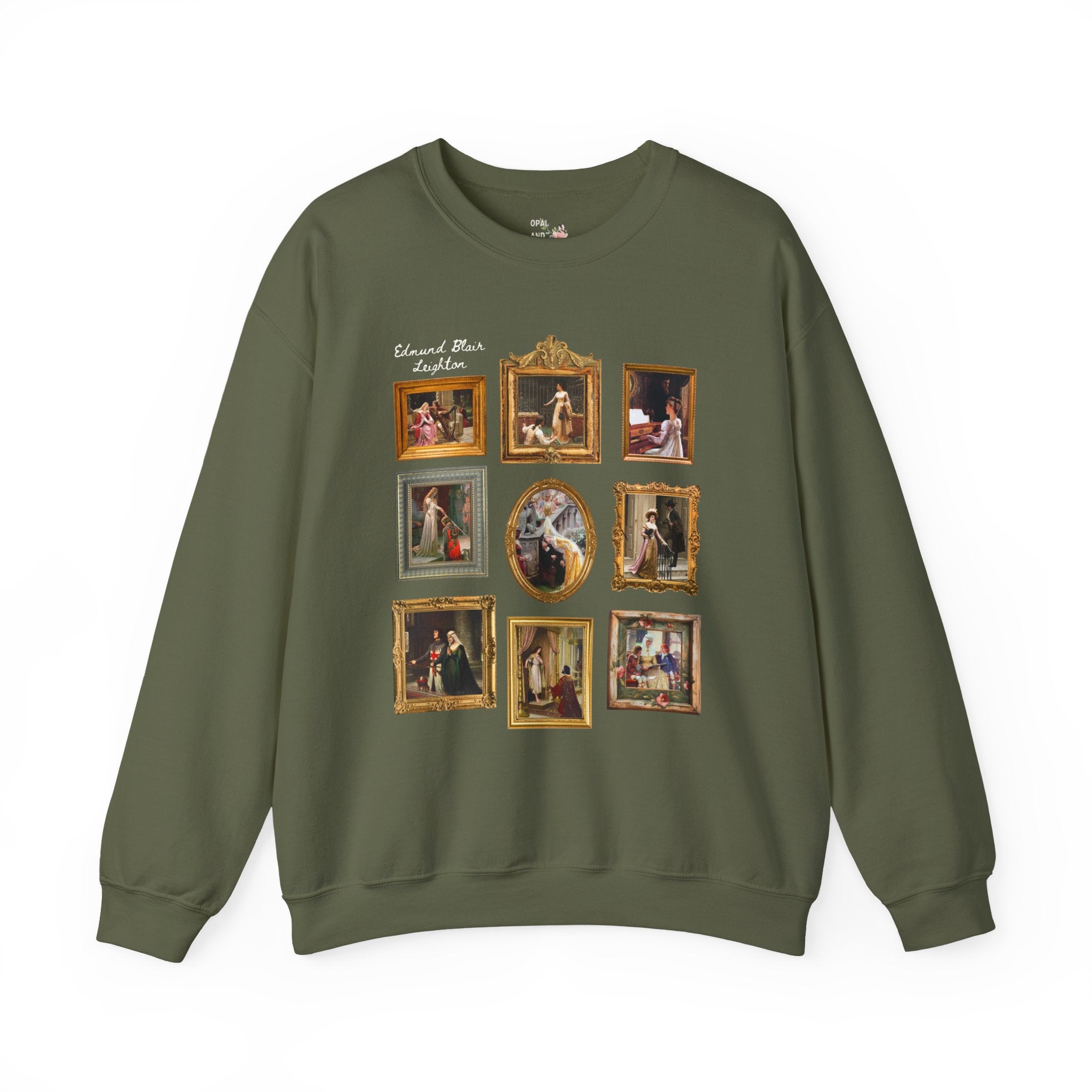 Edmund Blair Leighton Famous Paintings Sweatshirt: 19th Century Art History, Pre - Raphaelite Art Movement, European History Humanities Major - Opal and June