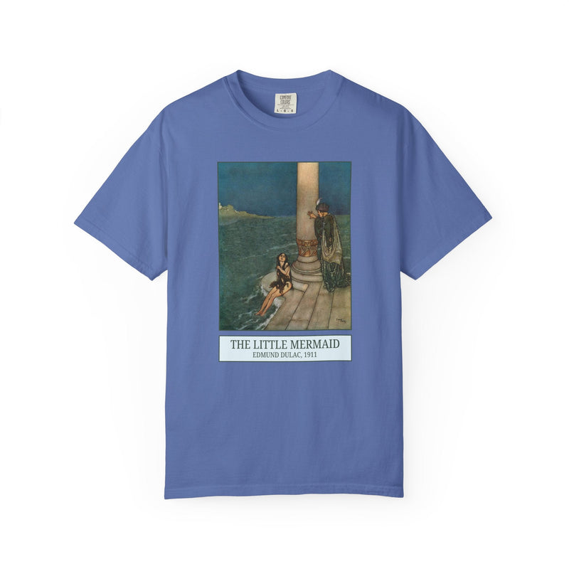 Edmund Dulac The Little Mermaid Gift, Famous Painting, Hans Christian Andersen Fairy Tale, European Folk Tale, 19th Century Literature Tee - Opal and June