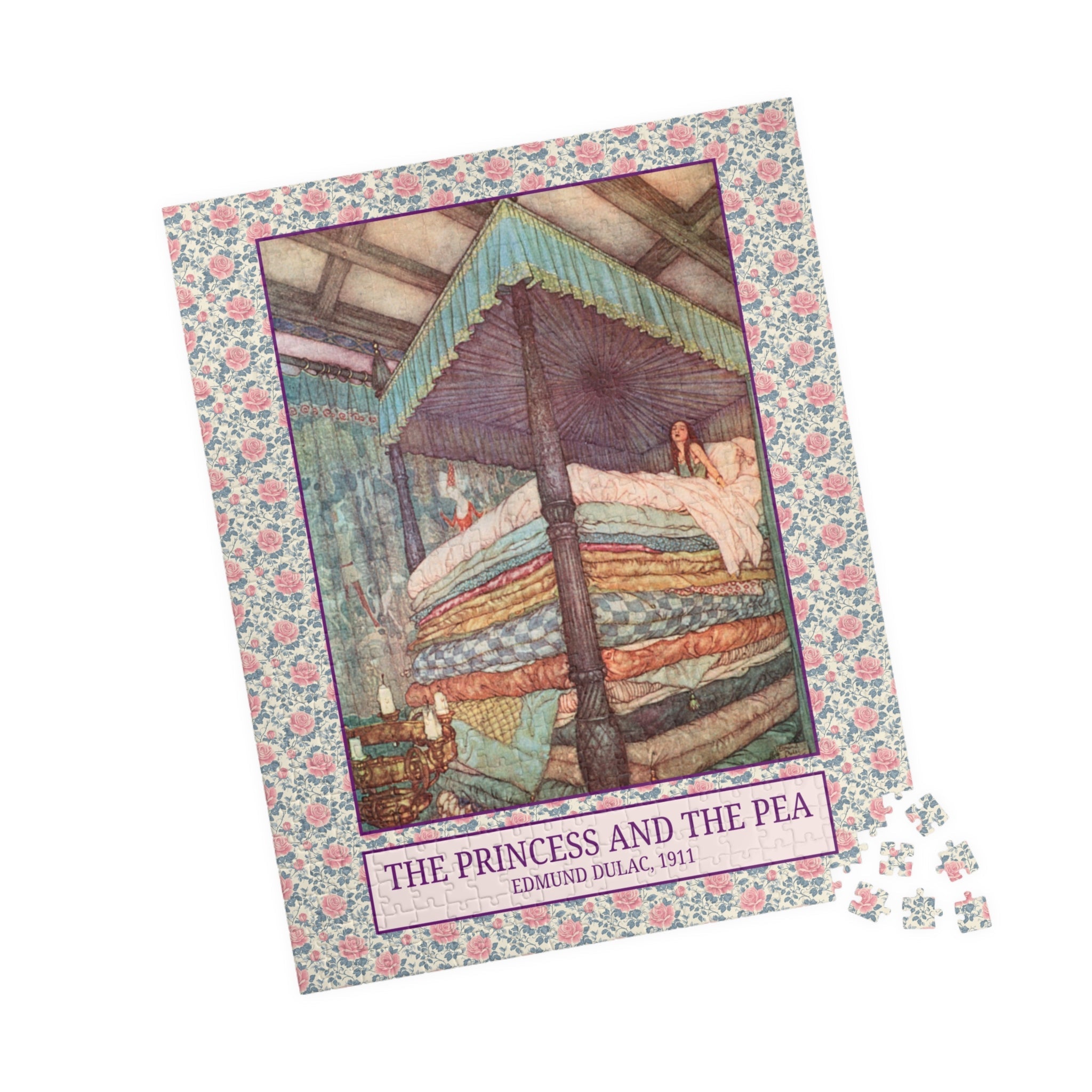 Edmund Dulac The Princess and the Pea - Opal and June