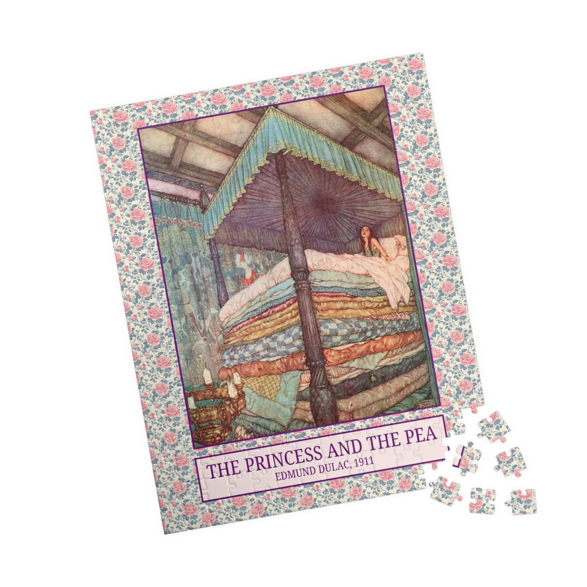 Edmund Dulac The Princess and the Pea - Opal and June