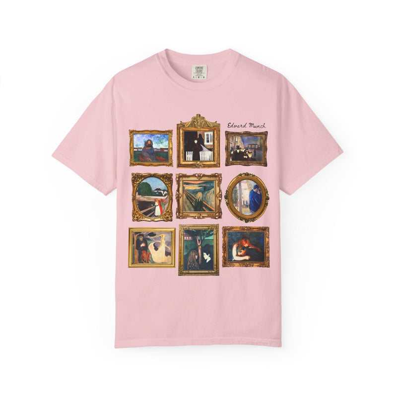 Edvard Munch Art History Teacher Tee Shirt, Gothic Expressionism Paintings, Famous Paintings, 19th Century Art, Symbolism Art History Gift - Opal and June