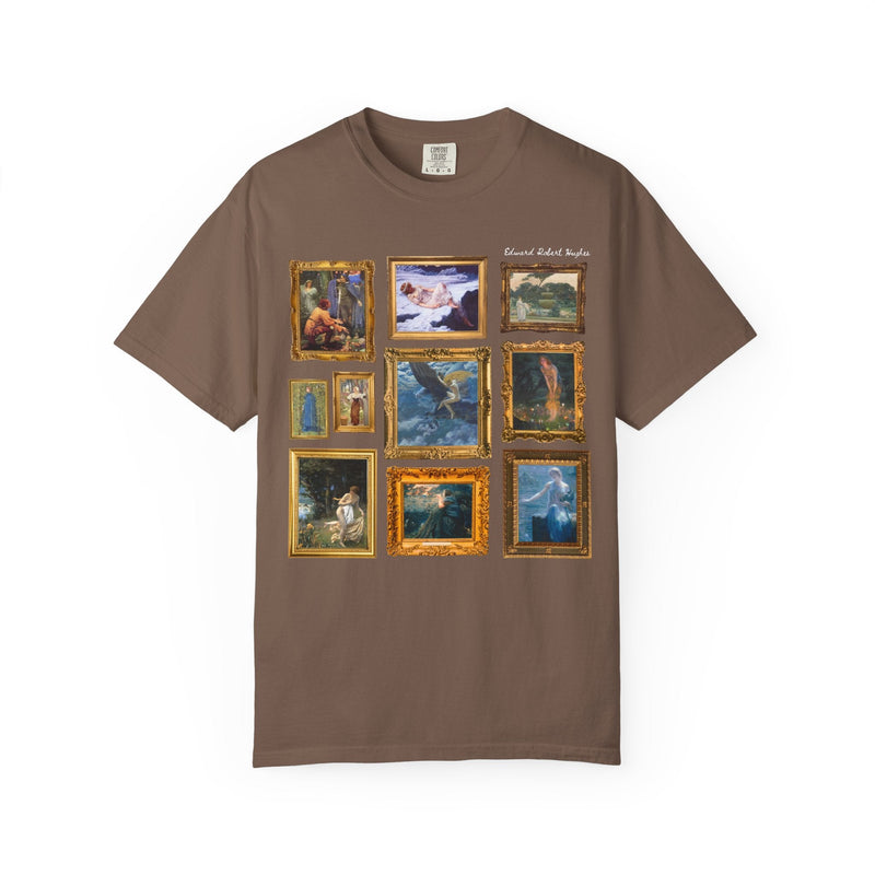 Edward Robert Hughes Art History T-Shirt, Humanities Major, Colorful Victorian Era Fantasy Paintings, Midsummer Eve Bookish Gift for Artist - Opal and June