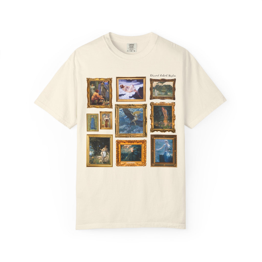Edward Robert Hughes Art History T-Shirt, Humanities Major, Colorful Victorian Era Fantasy Paintings, Midsummer Eve Bookish Gift for Artist - Opal and June