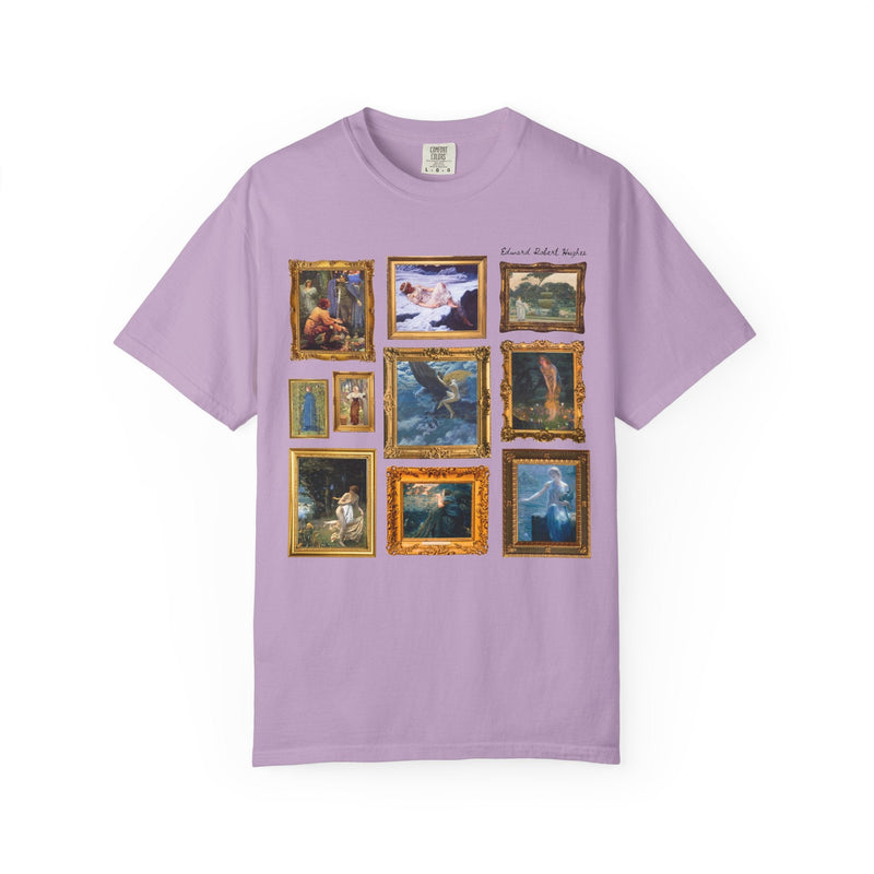 Edward Robert Hughes Art History T-Shirt, Humanities Major, Colorful Victorian Era Fantasy Paintings, Midsummer Eve Bookish Gift for Artist - Opal and June