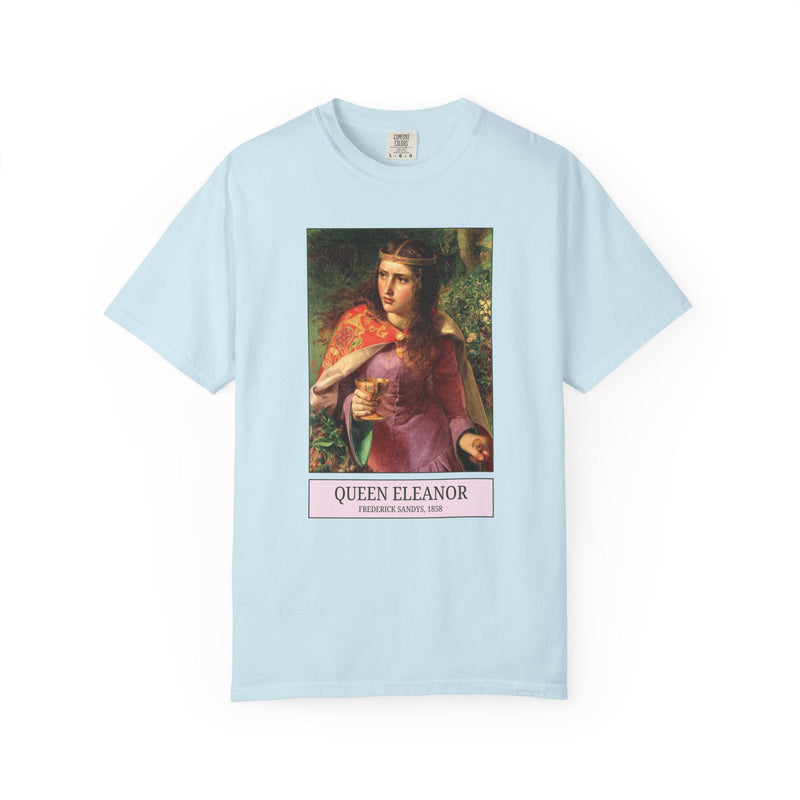 Eleanor of Aquitaine Art History T-Shirt, Famous Painting by Frederick Sands, 19th Century Art, European History Lover Gift, Famous Queens - Opal and June