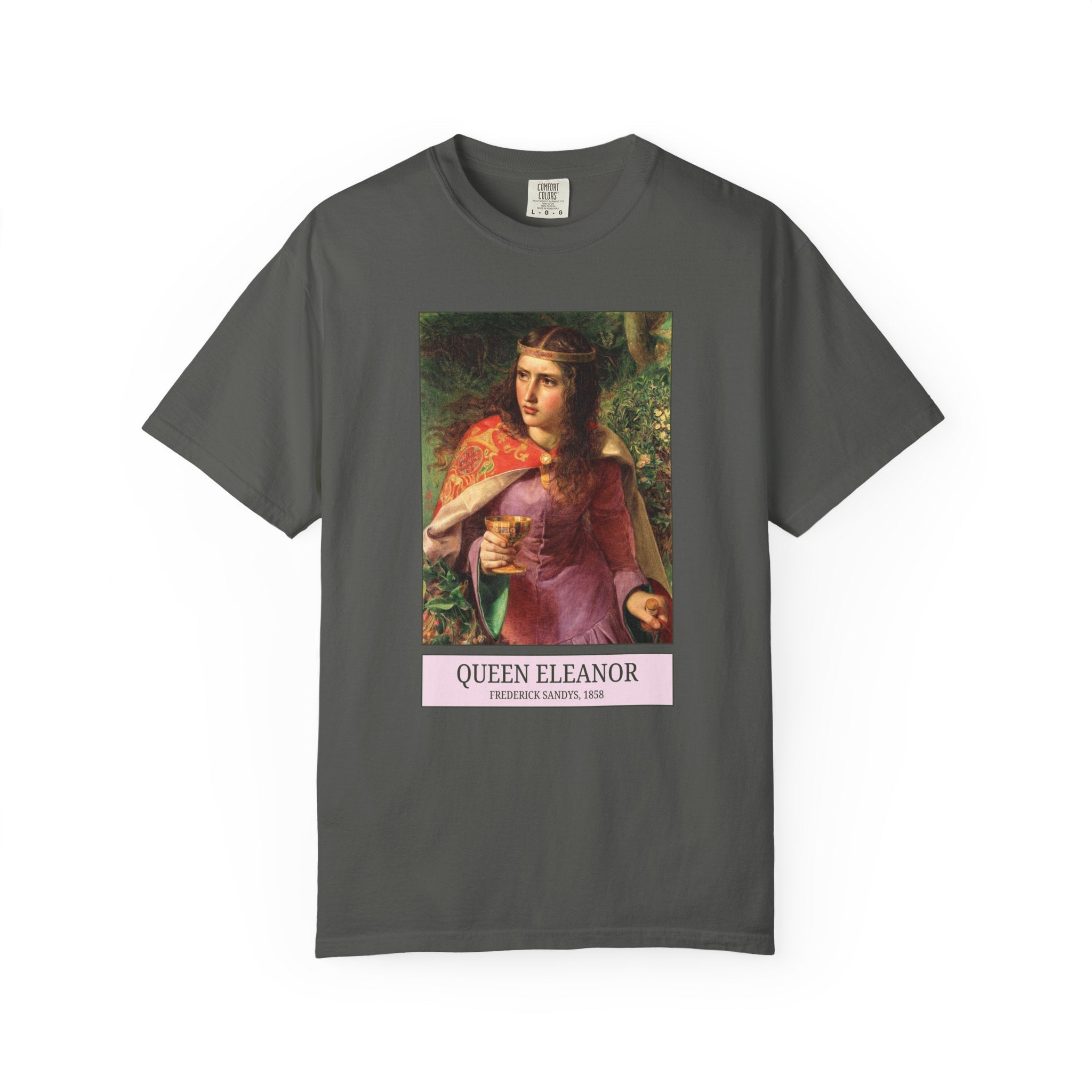 Eleanor of Aquitaine Art History T-Shirt, Famous Painting by Frederick Sands, 19th Century Art, European History Lover Gift, Famous Queens - Opal and June