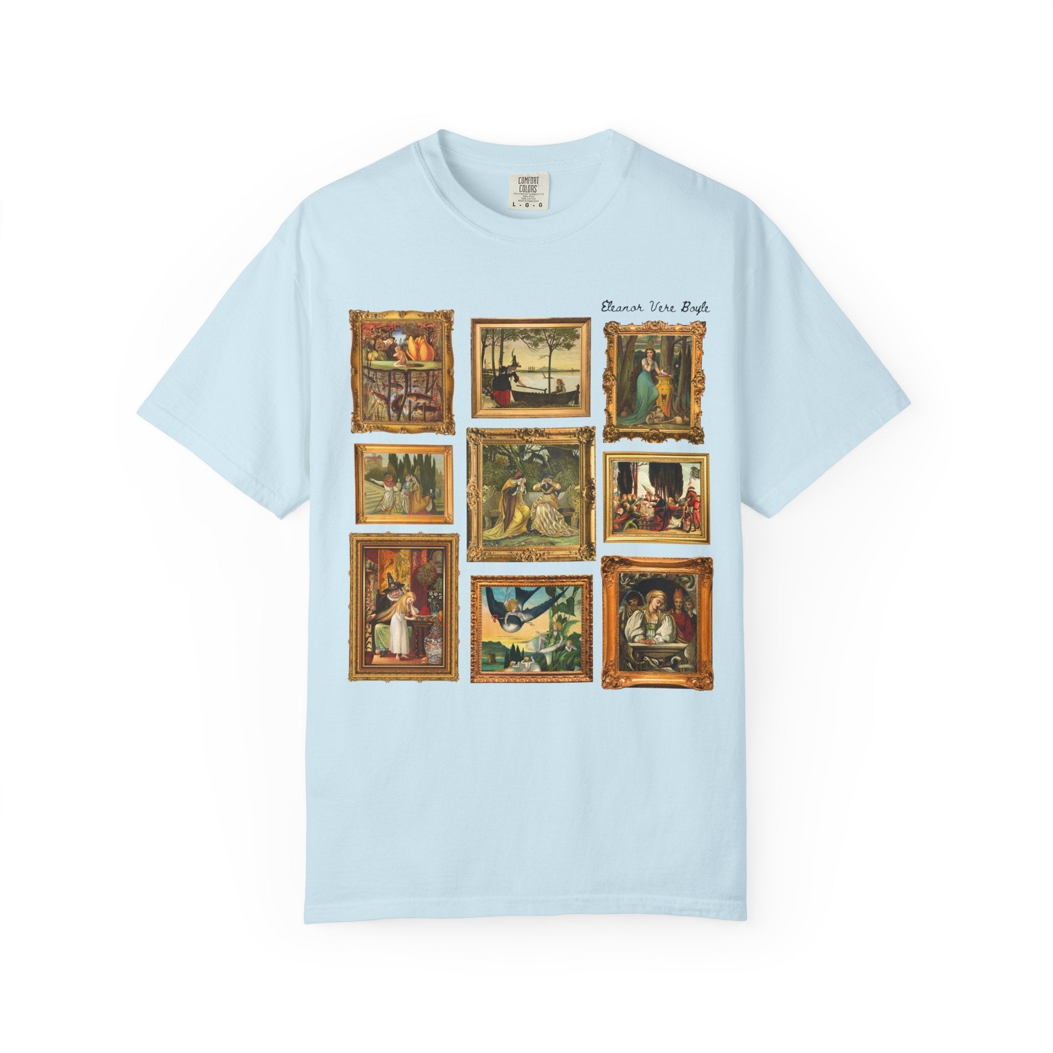 Eleanor Vere Boyle Art History Tee Shirt: 19th Century Classic Literature Gift, Hans Christian Andersen Folklore and Fairy Tale Stories Tee - Opal and June