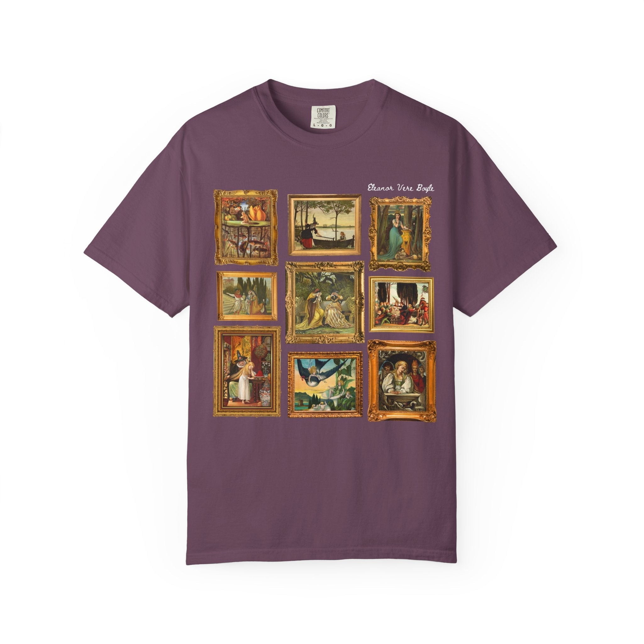 Eleanor Vere Boyle Art History Tee Shirt: 19th Century Classic Literature Gift, Hans Christian Andersen Folklore and Fairy Tale Stories Tee - Opal and June